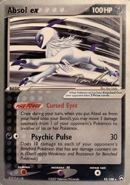 Absol ex (92/108) (Legendary Ascent - Tom Roos) [World Championships 2007] | Card Merchant Takapuna