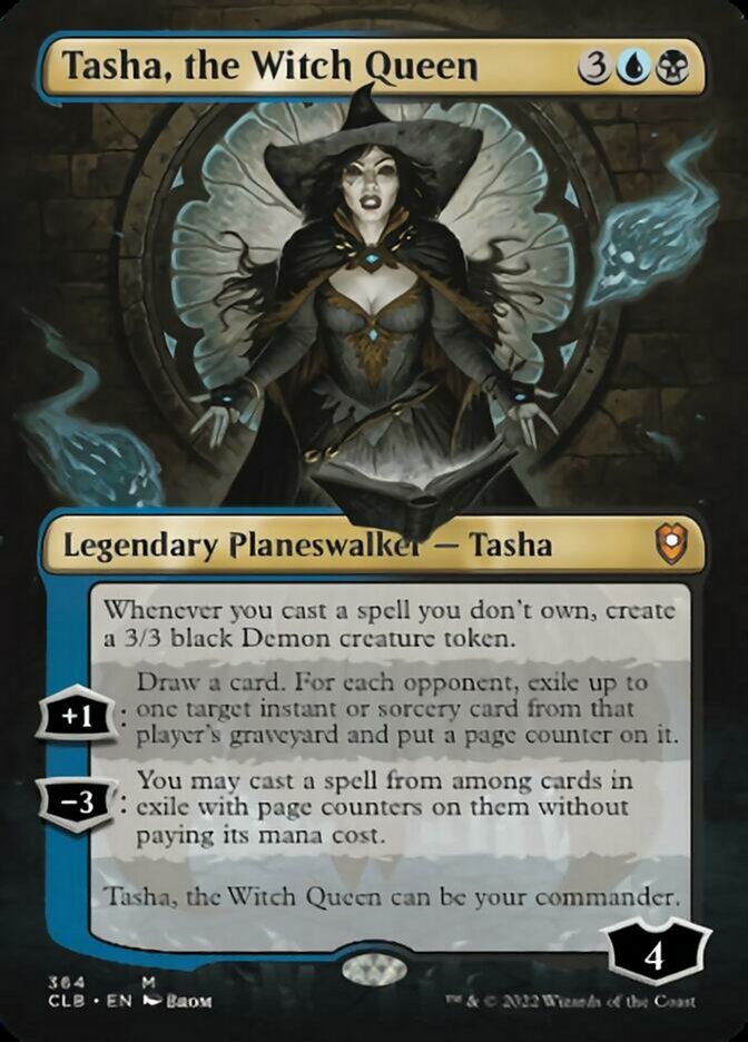 Tasha, the Witch Queen (Borderless) [Commander Legends: Battle for Baldur's Gate] | Card Merchant Takapuna