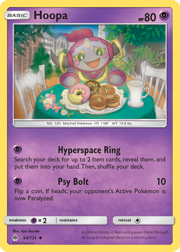 Hoopa (54/131) [Sun & Moon: Forbidden Light] | Card Merchant Takapuna