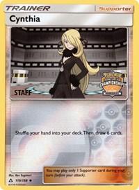 Cynthia - 119/156 (Regional Championship Promo) [Staff] (119) [League & Championship Cards]