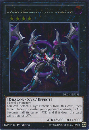 Dark Rebellion Xyz Dragon [NECH-EN053] Ultimate Rare | Card Merchant Takapuna