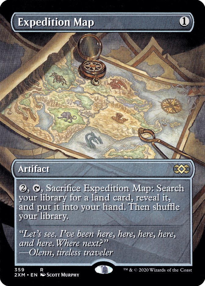 Expedition Map (Toppers) [Double Masters] | Card Merchant Takapuna