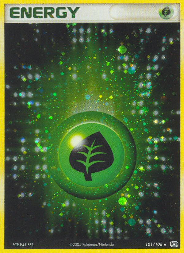 Grass Energy (101/106) [EX: Emerald] | Card Merchant Takapuna