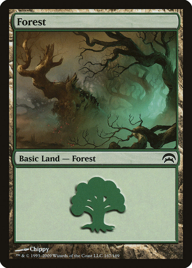 Forest (167) [Planechase] | Card Merchant Takapuna