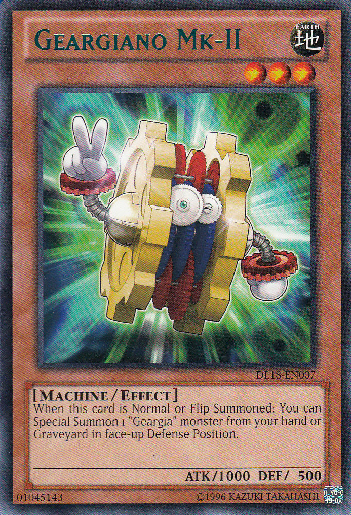 Geargiano Mk-II (Green) [DL18-EN007] Rare | Card Merchant Takapuna