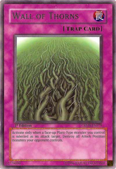 Wall of Thorns [CRMS-EN079] Rare | Card Merchant Takapuna