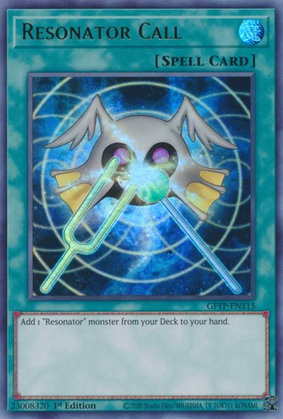 Resonator Call [GFTP-EN115] Ultra Rare | Card Merchant Takapuna