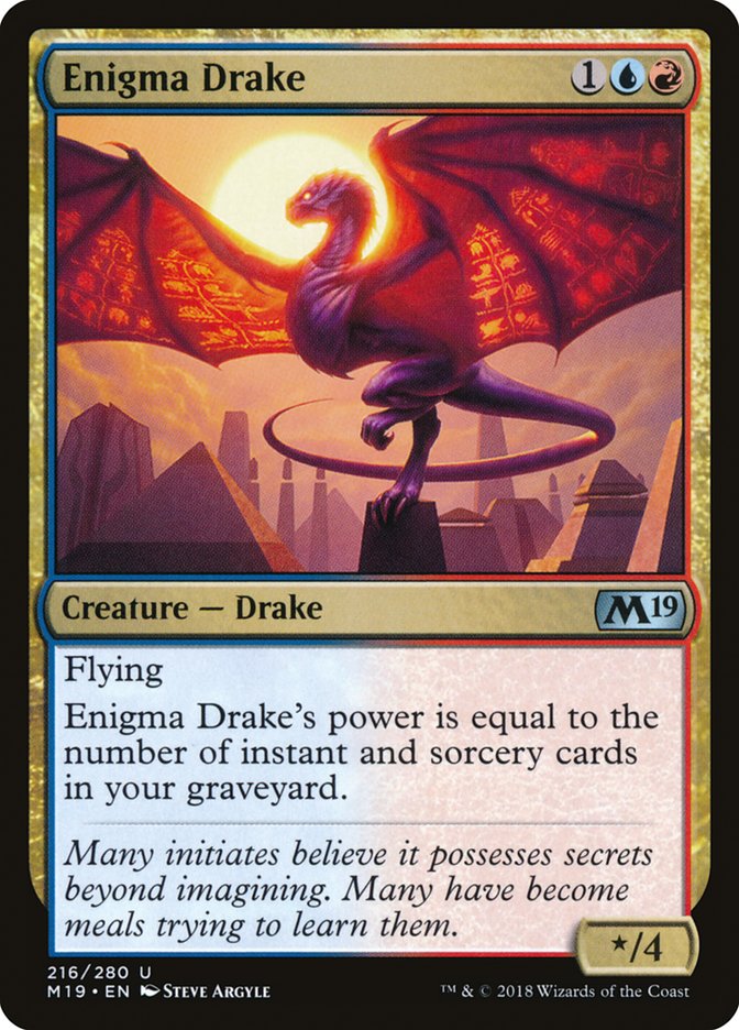 Enigma Drake [Core Set 2019] | Card Merchant Takapuna