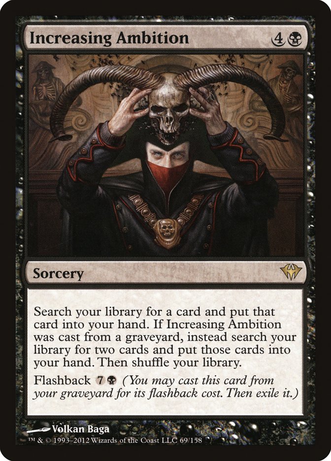 Increasing Ambition [Dark Ascension] | Card Merchant Takapuna