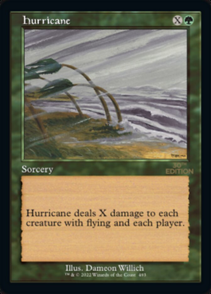 Hurricane (Retro) [30th Anniversary Edition] | Card Merchant Takapuna