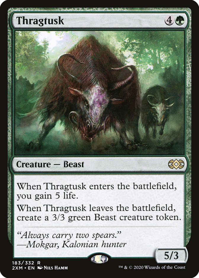Thragtusk [Double Masters] | Card Merchant Takapuna