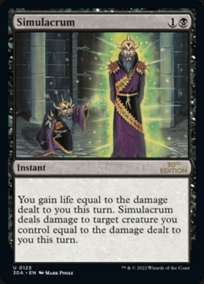 Simulacrum [30th Anniversary Edition] | Card Merchant Takapuna