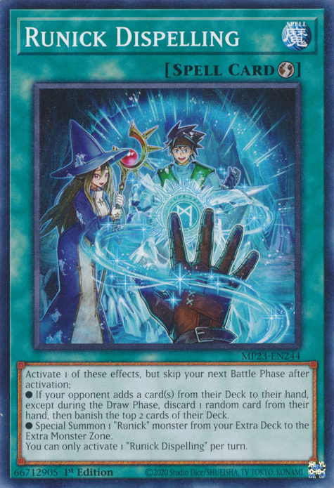 Runick Dispelling [MP23-EN244] Common | Card Merchant Takapuna
