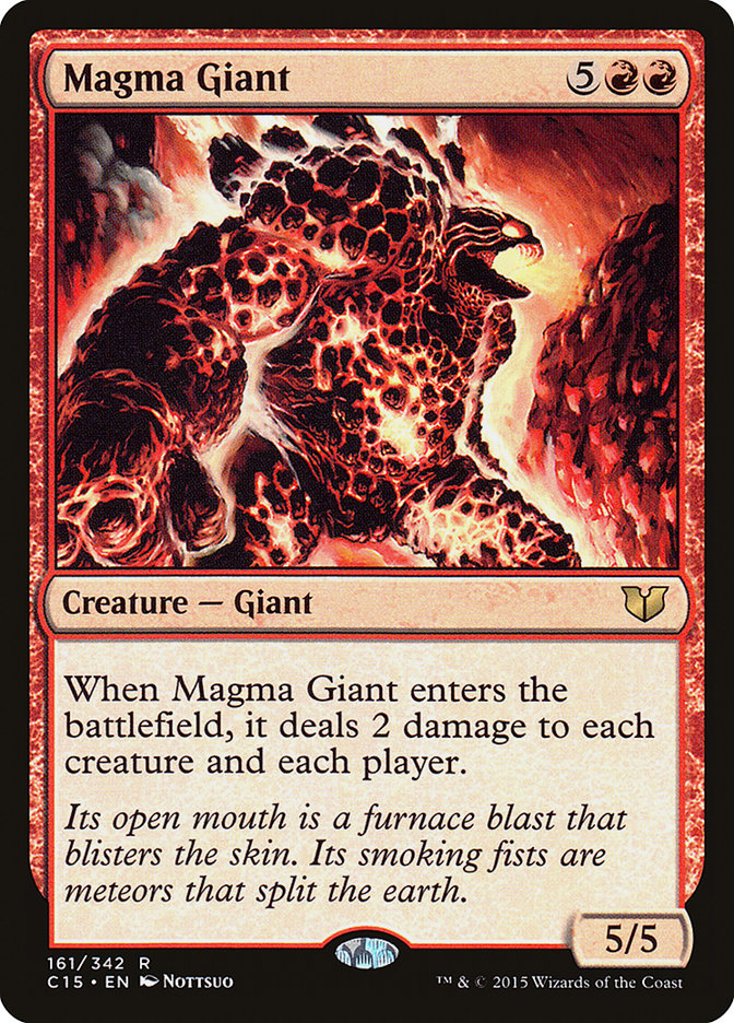 Magma Giant [Commander 2015] | Card Merchant Takapuna