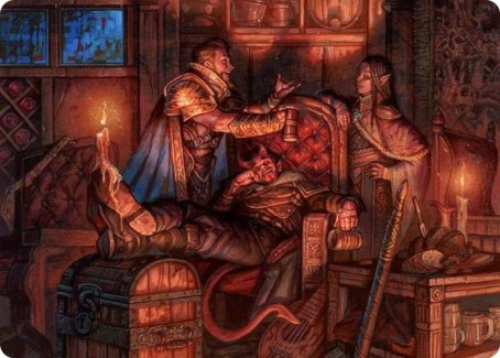Long Rest Art Card [Dungeons & Dragons: Adventures in the Forgotten Realms Art Series] | Card Merchant Takapuna