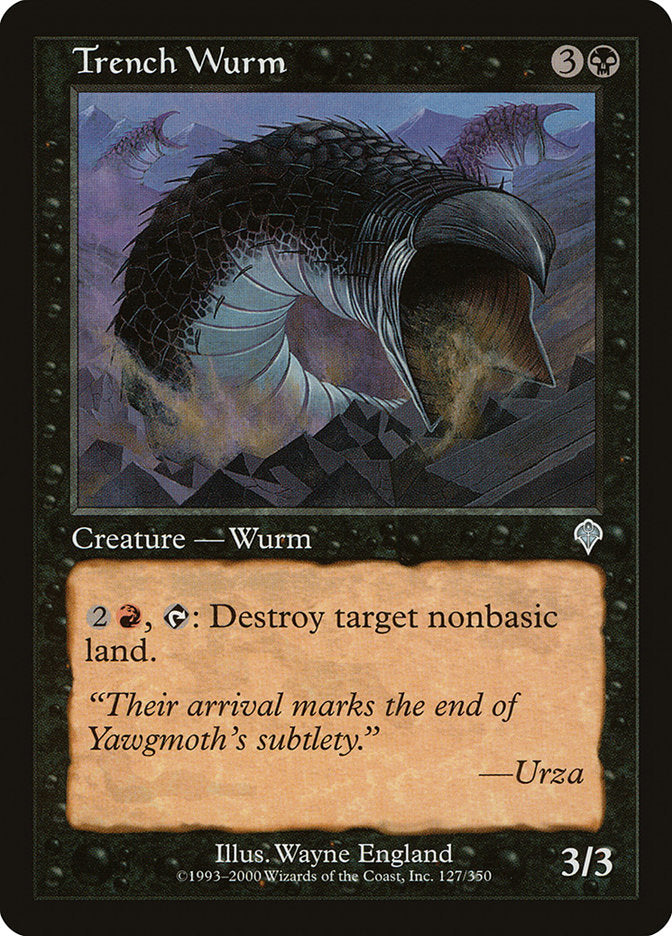 Trench Wurm [Invasion] | Card Merchant Takapuna