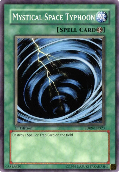 Mystical Space Typhoon [SD09-EN023] Common | Card Merchant Takapuna