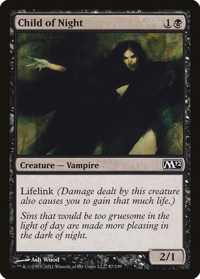 Child of Night [Magic 2012] | Card Merchant Takapuna