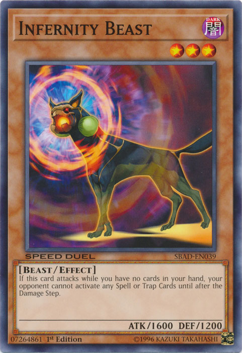 Infernity Beast [SBAD-EN039] Common | Card Merchant Takapuna