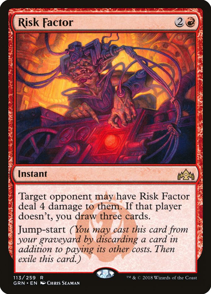 Risk Factor [Guilds of Ravnica] | Card Merchant Takapuna
