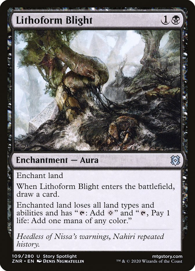 Lithoform Blight [Zendikar Rising] | Card Merchant Takapuna