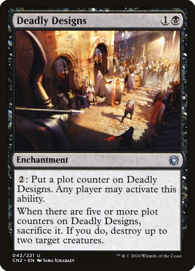 Deadly Designs [Conspiracy: Take the Crown] | Card Merchant Takapuna