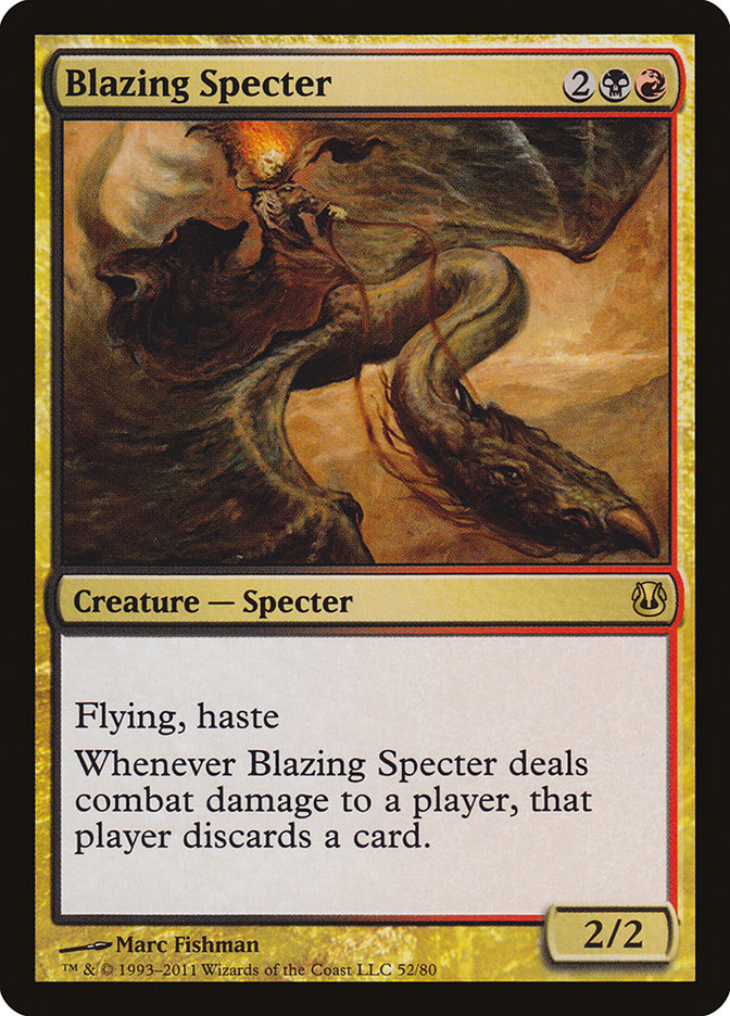 Blazing Specter [Duel Decks: Ajani vs. Nicol Bolas] | Card Merchant Takapuna