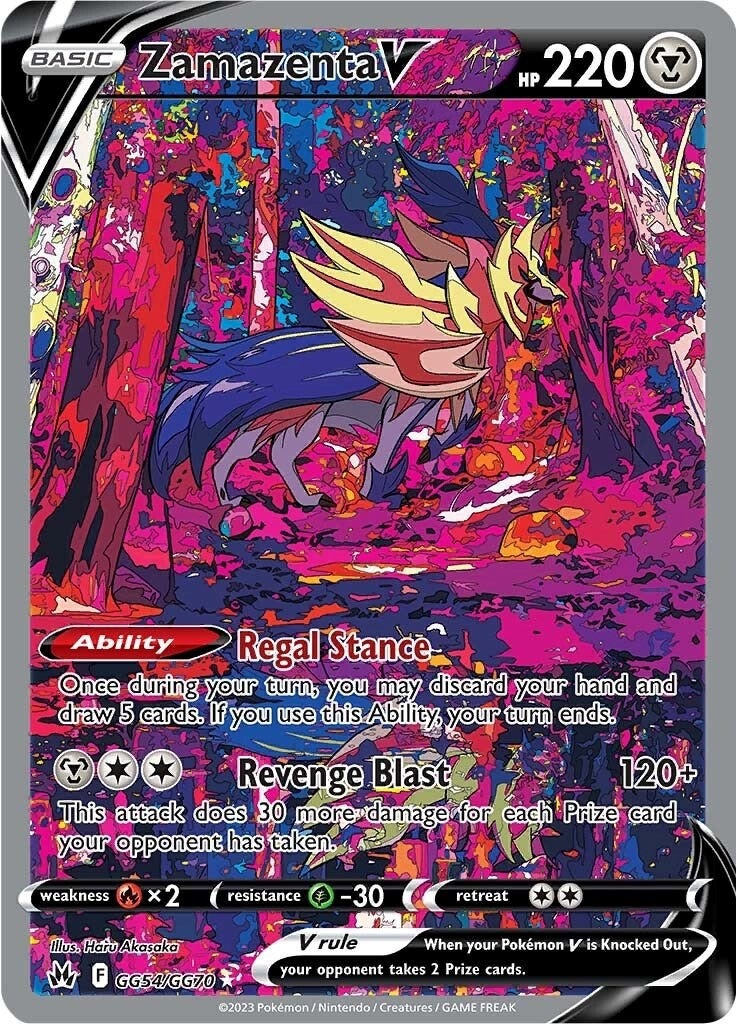 Zamazenta V (GG54/GG70) [Sword & Shield: Crown Zenith] | Card Merchant Takapuna