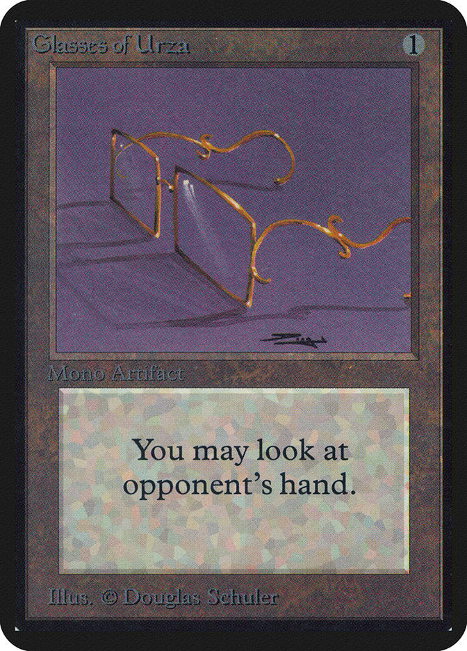 Glasses of Urza [Alpha Edition] | Card Merchant Takapuna