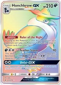 Honchkrow GX (Secret) (223) [SM - Unbroken Bonds] | Card Merchant Takapuna
