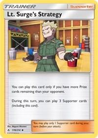 Lt. Surge's Strategy (178) [SM - Unbroken Bonds] | Card Merchant Takapuna