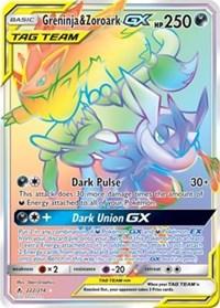 Greninja & Zoroark GX (Secret) (222) [SM - Unbroken Bonds] | Card Merchant Takapuna