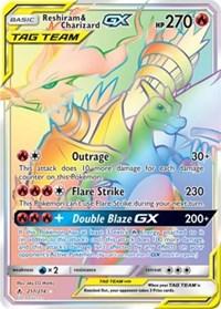 Reshiram & Charizard GX (Secret) (217) [SM - Unbroken Bonds] | Card Merchant Takapuna