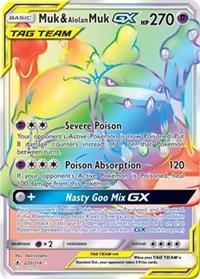 Muk & Alolan Muk GX (Secret) (220) [SM - Unbroken Bonds] | Card Merchant Takapuna