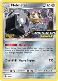 Melmetal - SM181 (Prerelease Promo) [Staff] (SM181) [SM Promos] | Card Merchant Takapuna