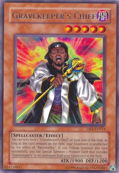 Gravekeeper's Chief [DR1-EN013] Rare | Card Merchant Takapuna
