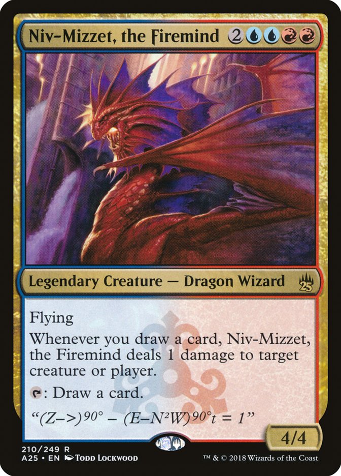 Niv-Mizzet, the Firemind [Masters 25] | Card Merchant Takapuna