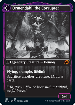 Jerren, Corrupted Bishop // Ormendahl, the Corrupted [Innistrad: Double Feature] | Card Merchant Takapuna