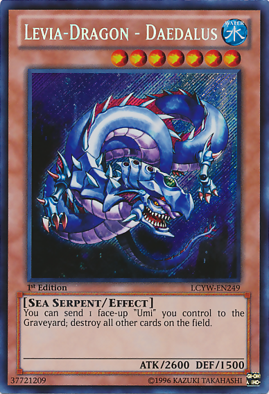 Levia-Dragon - Daedalus [LCYW-EN249] Secret Rare | Card Merchant Takapuna