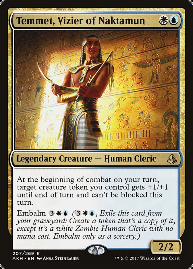 Temmet, Vizier of Naktamun [Amonkhet] | Card Merchant Takapuna