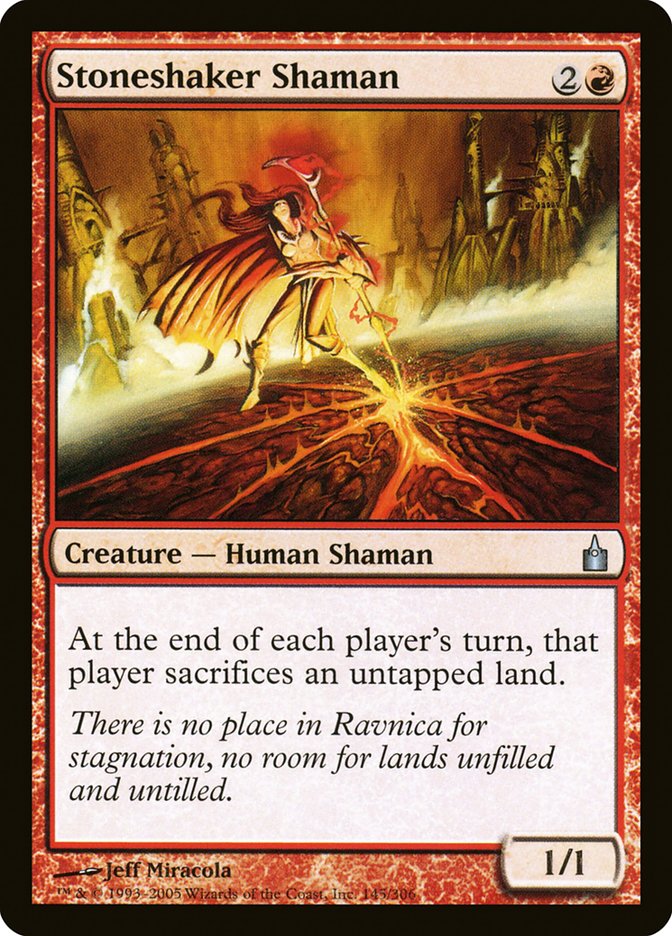 Stoneshaker Shaman [Ravnica: City of Guilds] | Card Merchant Takapuna