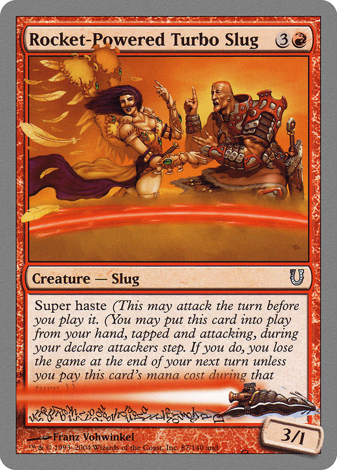 Rocket-Powered Turbo Slug [Unhinged] | Card Merchant Takapuna