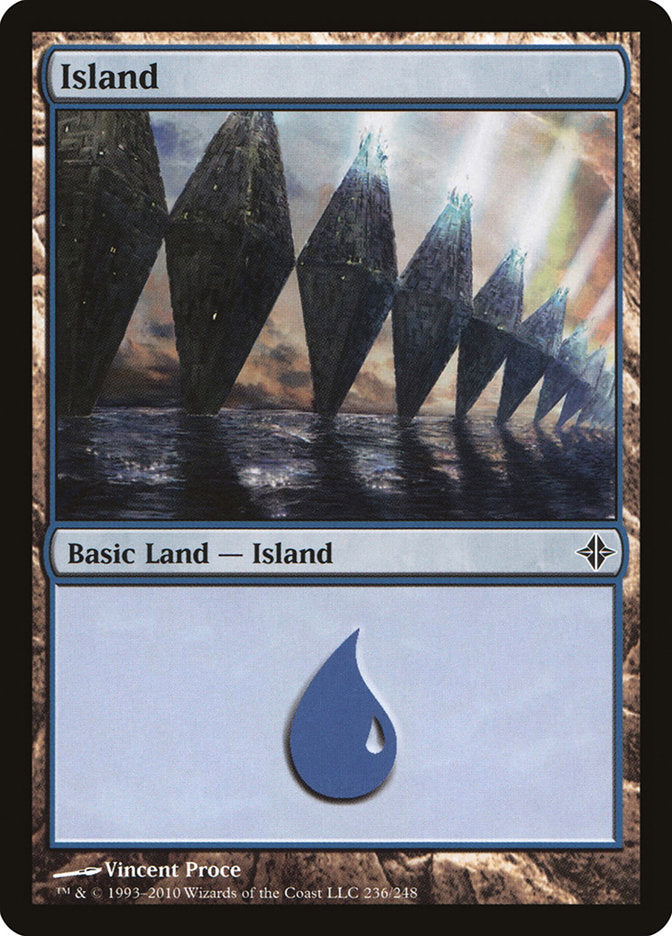 Island (236) [Rise of the Eldrazi] | Card Merchant Takapuna