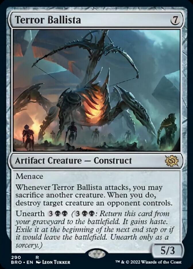 Terror Ballista [The Brothers' War] | Card Merchant Takapuna