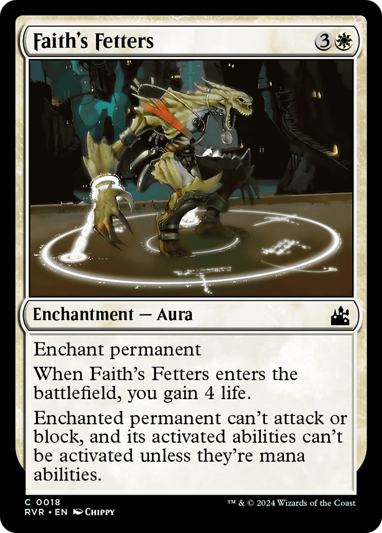 Faith's Fetters [Ravnica Remastered] | Card Merchant Takapuna