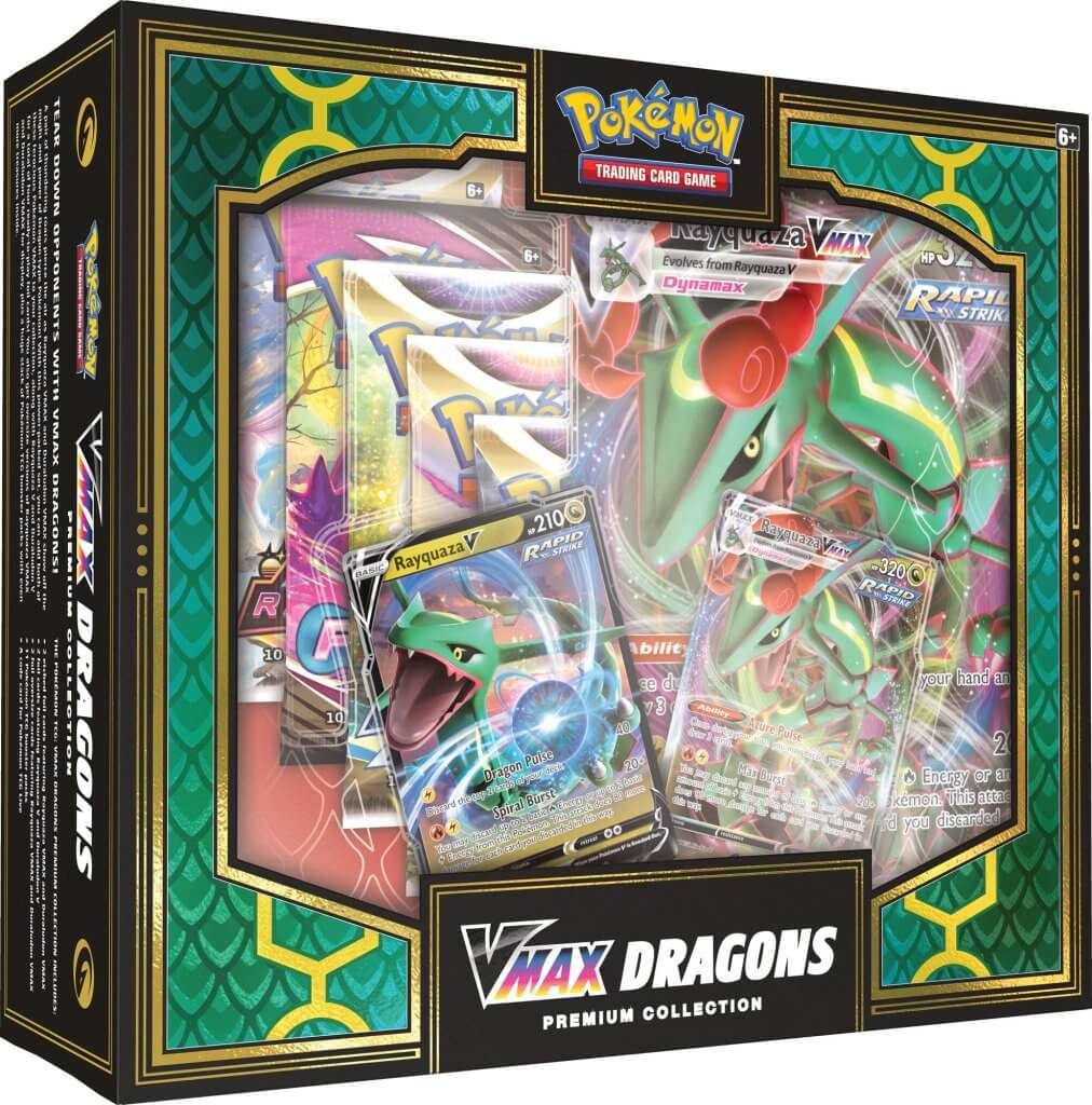 PKM Premium Collection (VMAX Dragons) | Card Merchant Takapuna