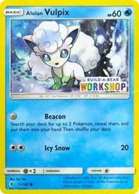 Alolan Vulpix (Build-A-Bear Workshop Exclusive) (21) [Miscellaneous Cards & Products] | Card Merchant Takapuna