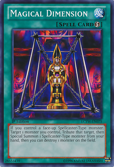 Magical Dimension [LCYW-EN075] Common | Card Merchant Takapuna