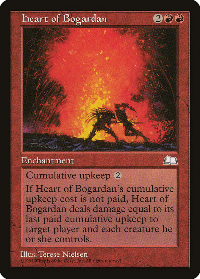 Heart of Bogardan [Weatherlight] | Card Merchant Takapuna