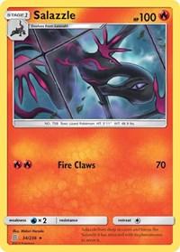 Salazzle (34) (34/236) [SM - Unified Minds] | Card Merchant Takapuna